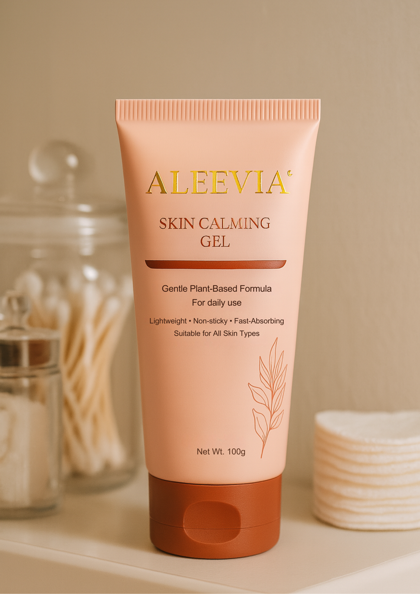 Aleevia lifestyle photo – serene botanical detail