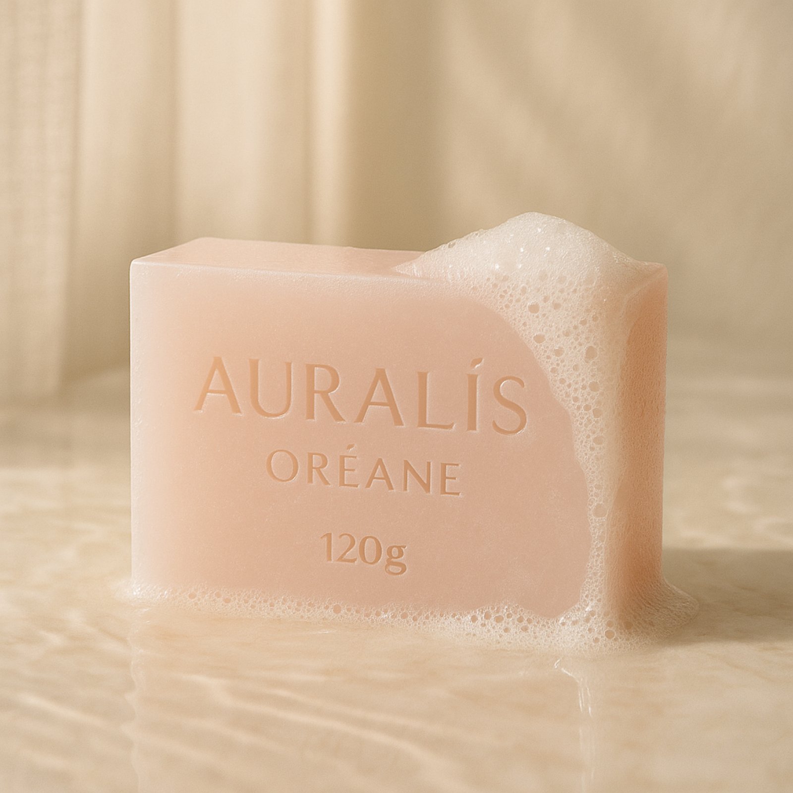 AURALÍS ORÉANE bar with soft lather