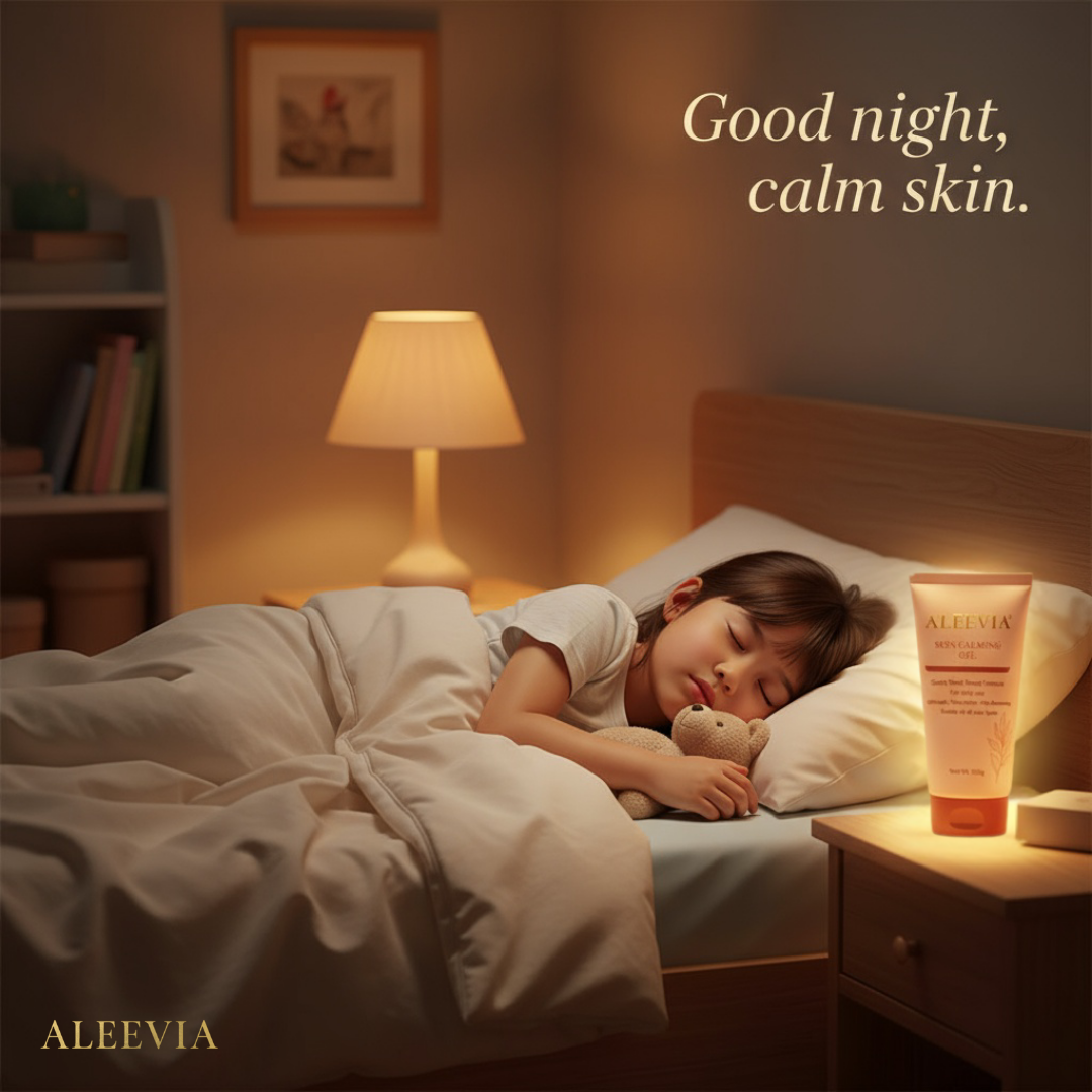 Good night, calm skin