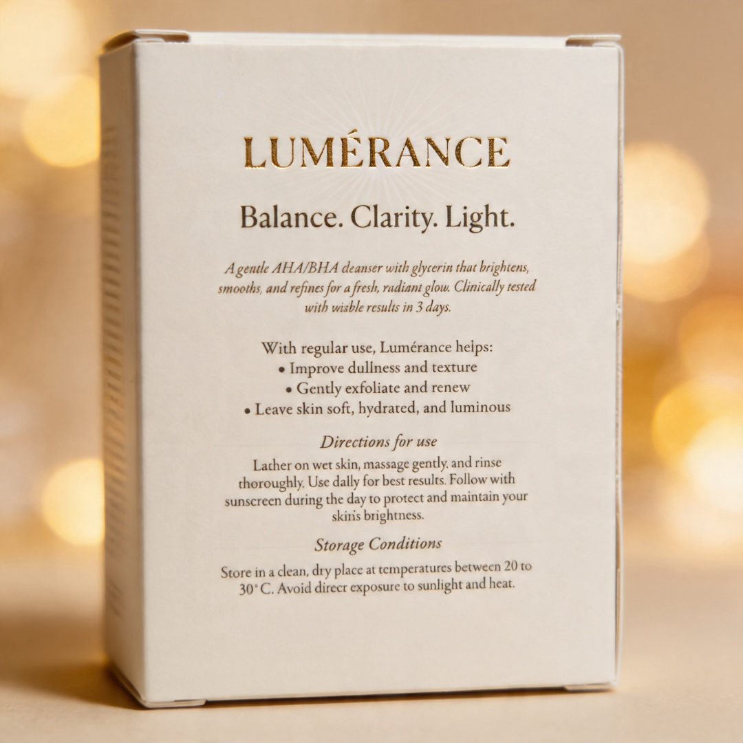 Lumérance skincare visual support