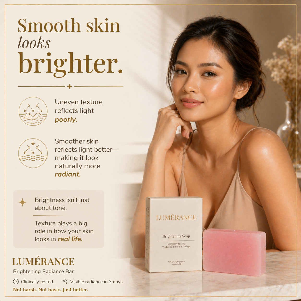 Lumérance Brightening Radiance Bar product creative