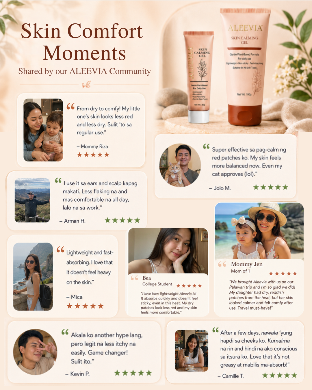 Skin Comfort Moments