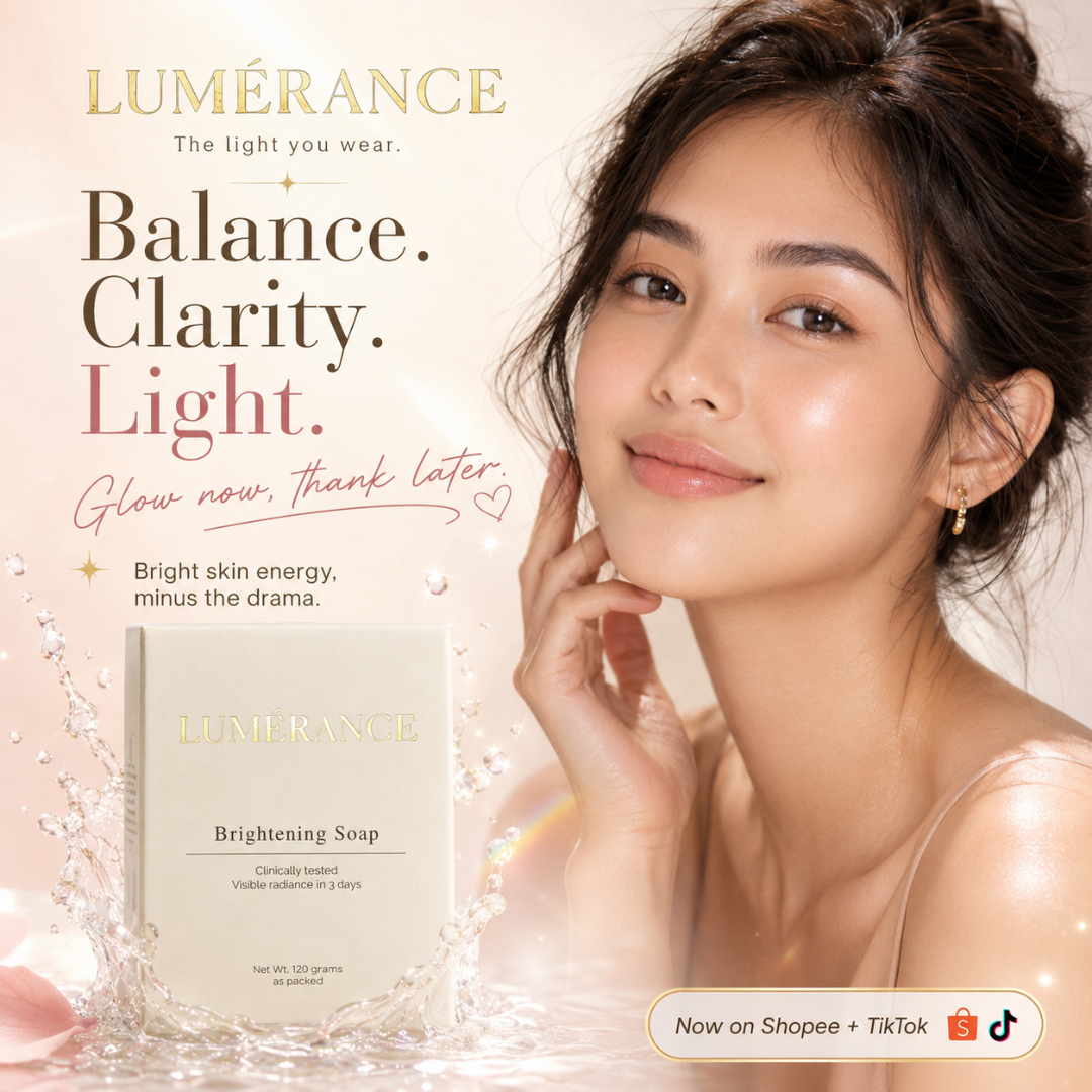 Lumérance Balance Clarity Light available on TikTok and Shopee