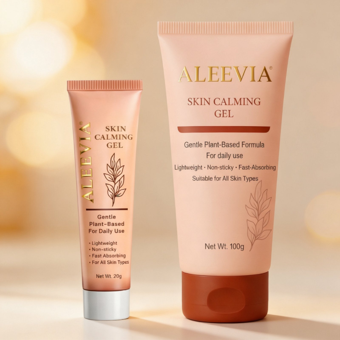 Aleevia 20g and 100g side by side